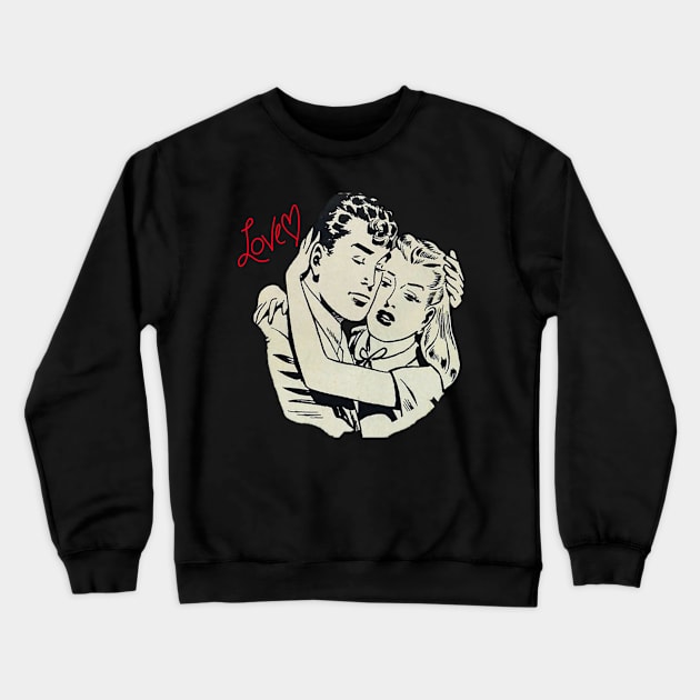 Eternal Love Crewneck Sweatshirt by Finn Art by MB